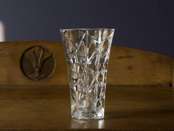 kryształowy wazon dekoracyjny