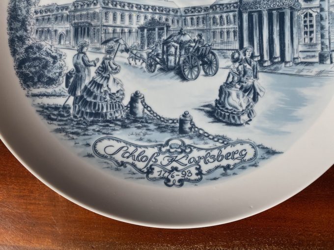 dekoracyjny talerz porcelanowy kolekcjonerski Villeroy & Boch