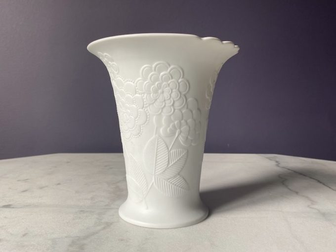 wazon biskwit biały porcelana kaiser