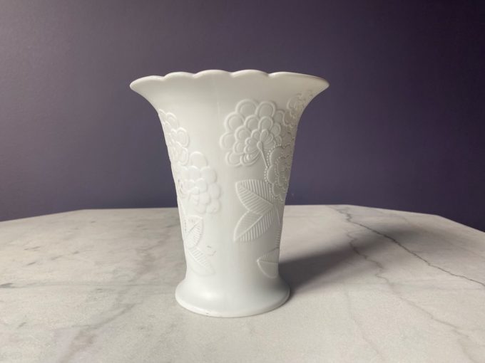 wazon biskwit biały porcelana kaiser